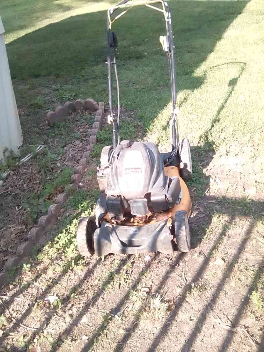 push mower