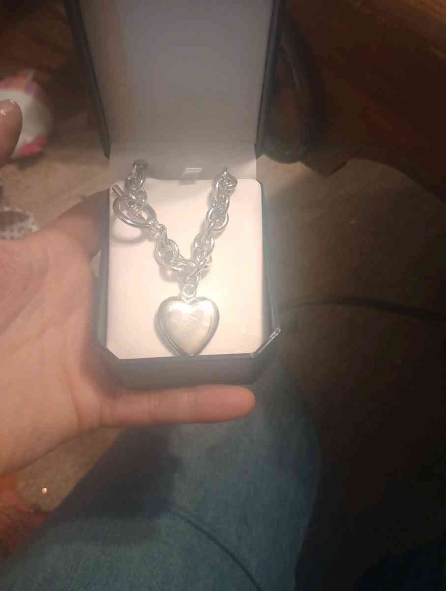 womens silver link charm bracelet