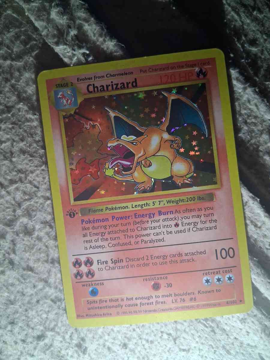 Charizard 1st edition