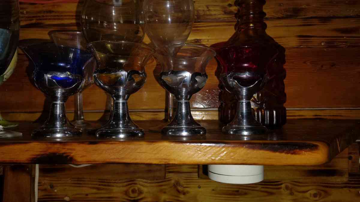 the antique ceremony ritual glasses the red one for 700 alon