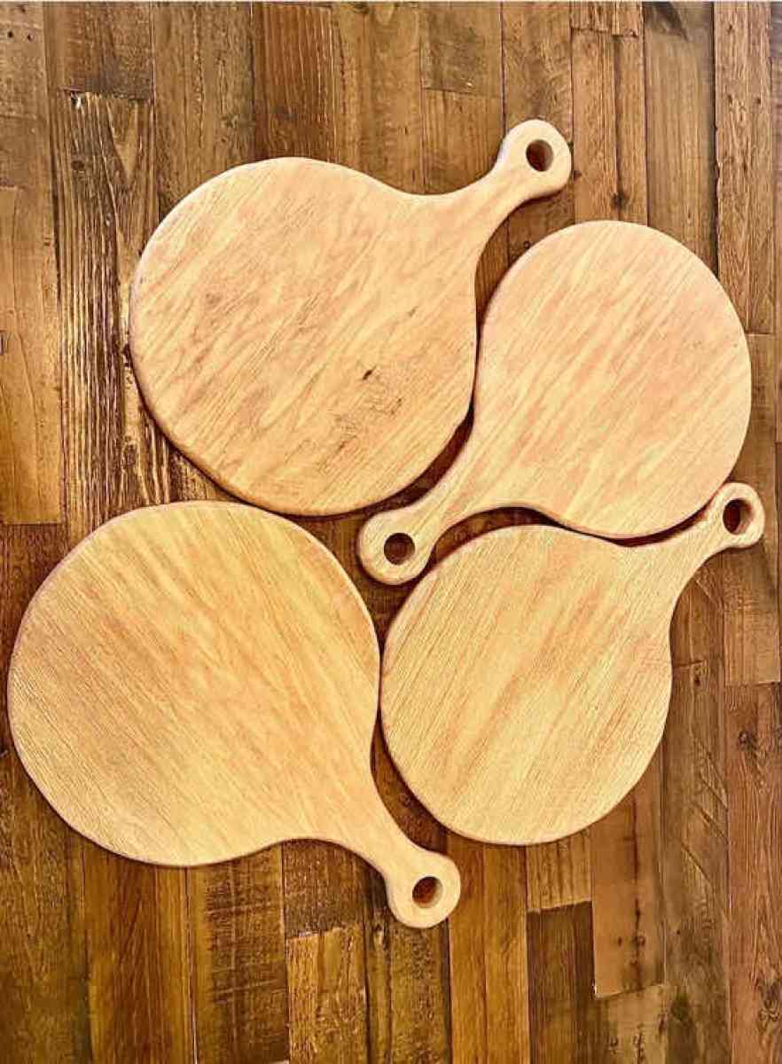 handmade pizza boards