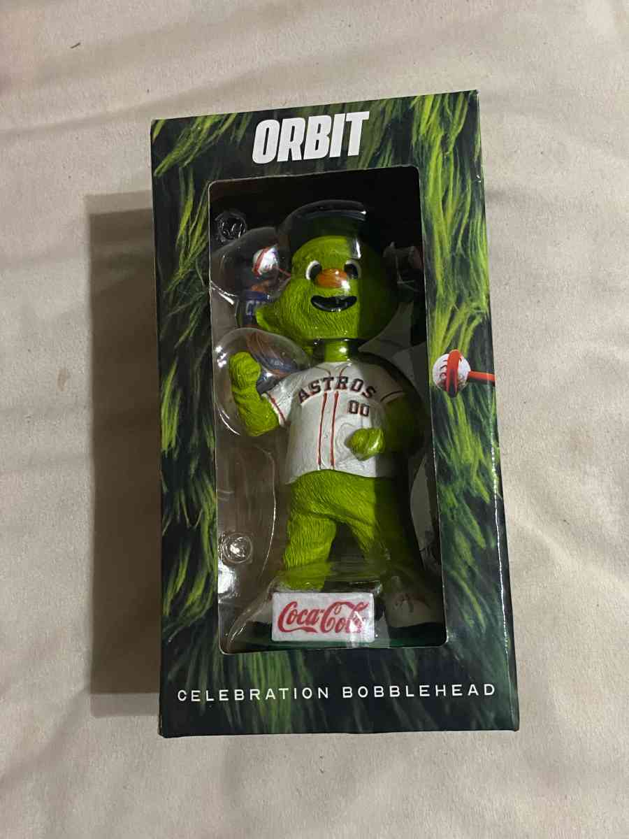 Houston Astros orbit 2022 World Series flag bobble head