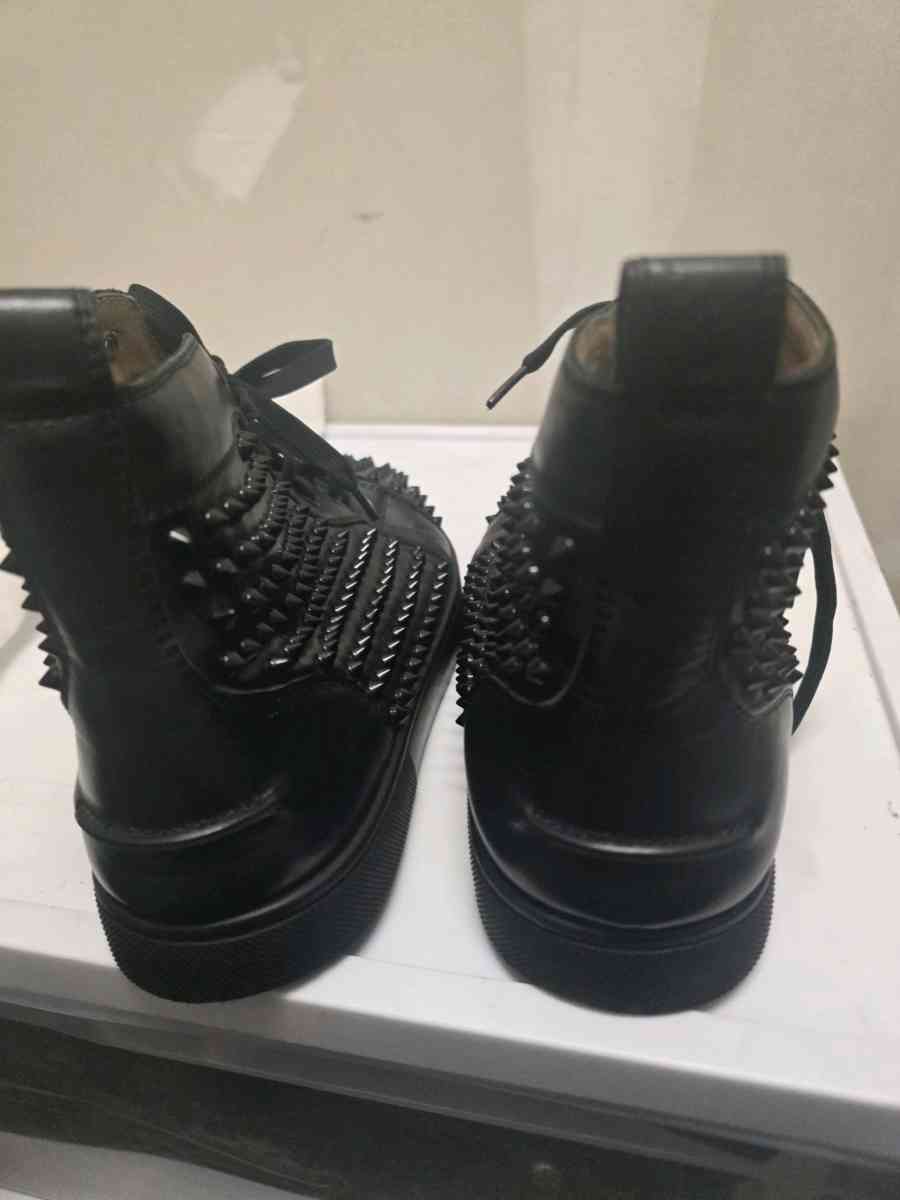 Christian Louboutin Mens Louis Spikes  Size 13