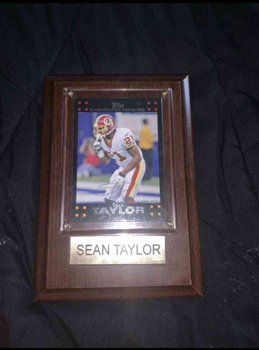 Sean taylor plaque