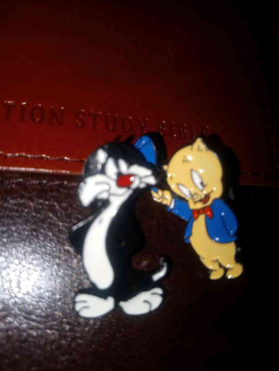 collectible cartoon pins for heads or clothing