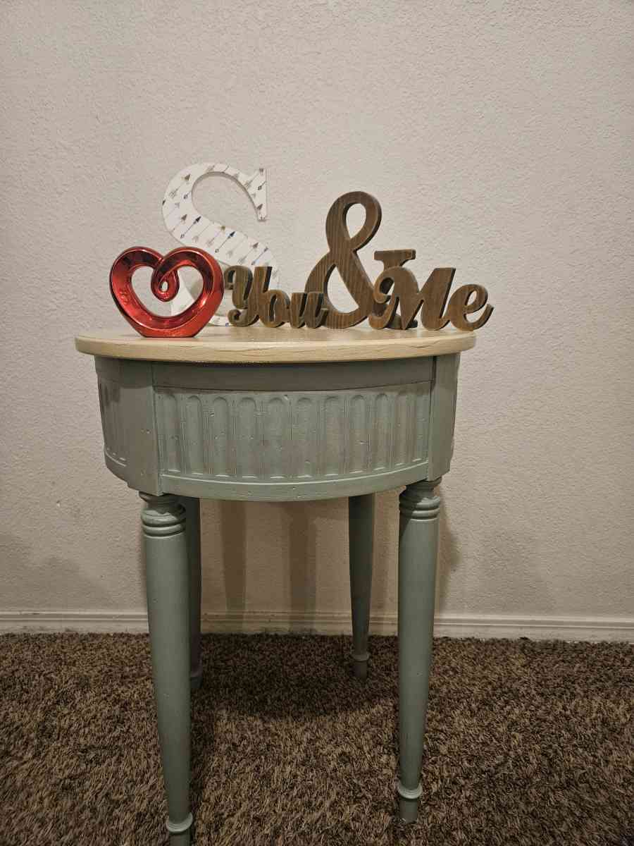 Wooden side table