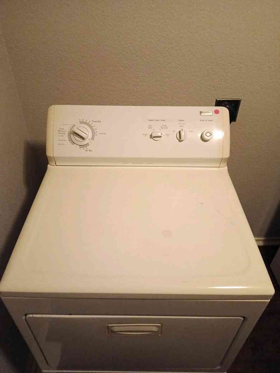 KENMORE ELITE SET WASHER AND DRYER