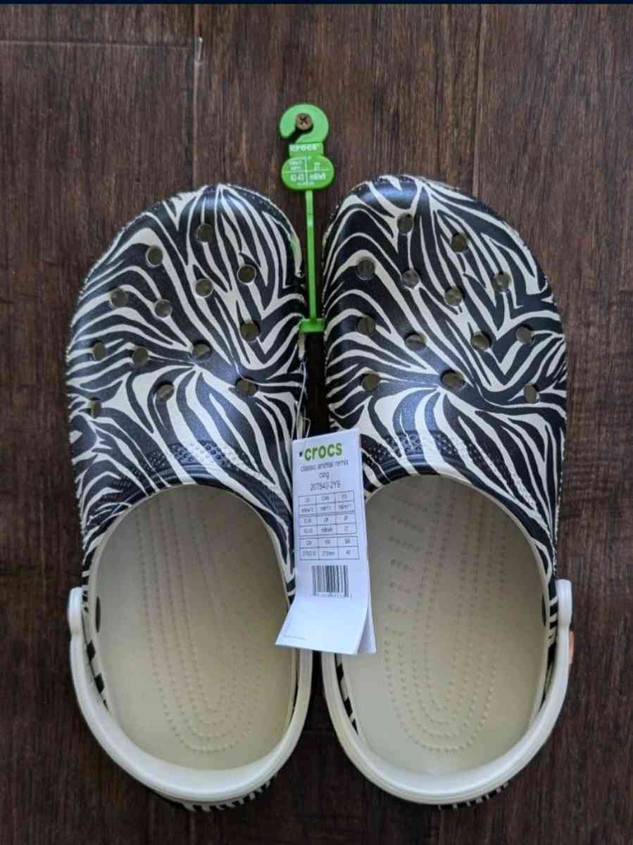 Crocs animal print