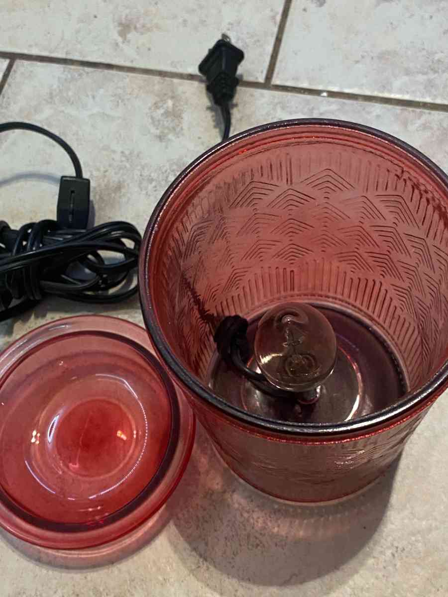 Red Electric Candle Warmer