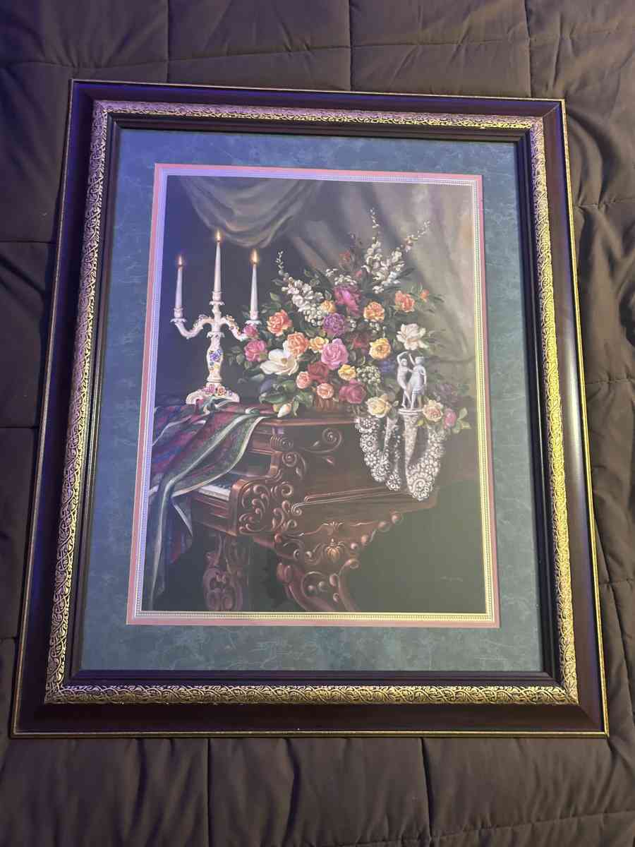 large original vintage painting