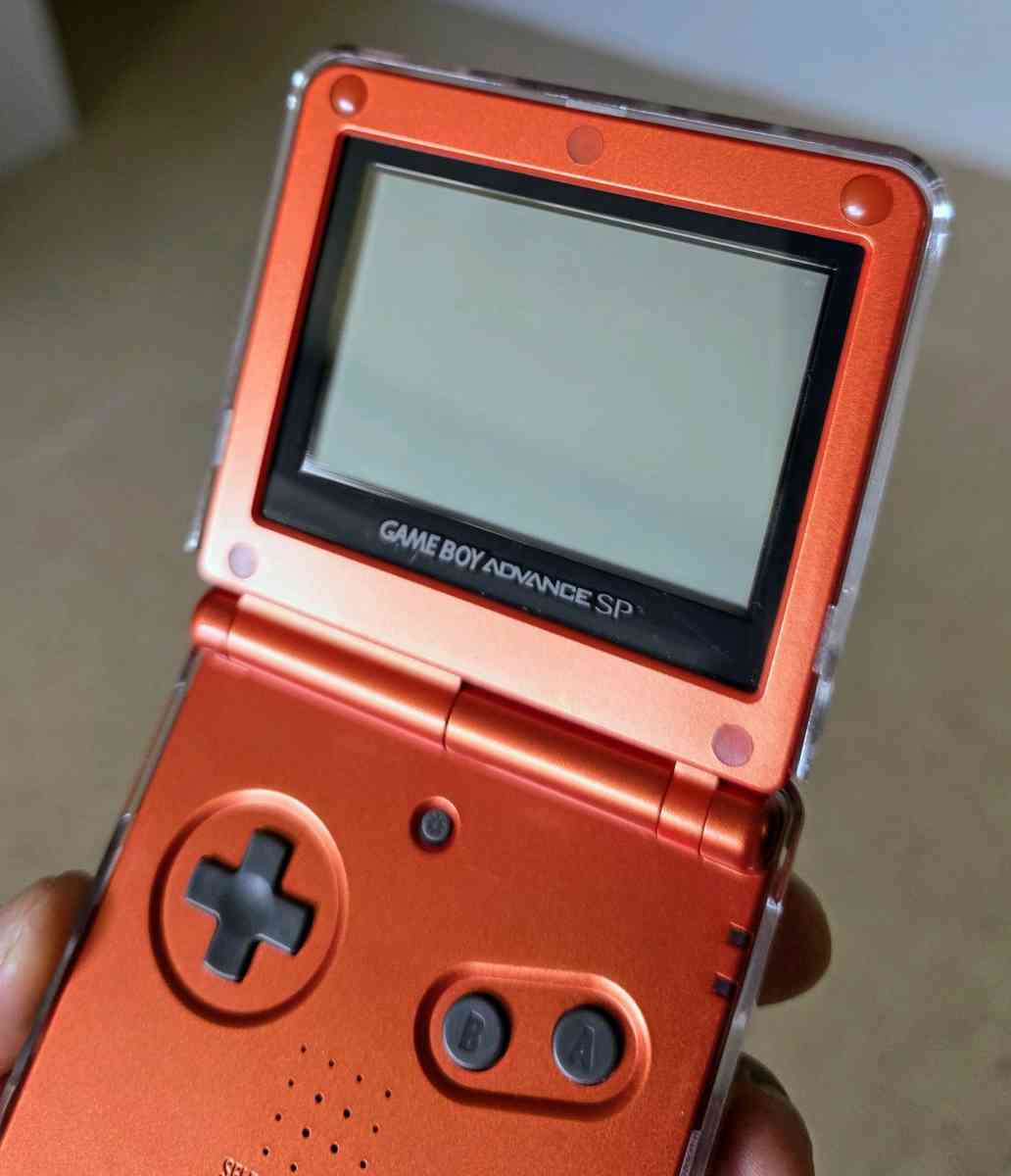 Gameboy advance sp Ags001 Fire red edition