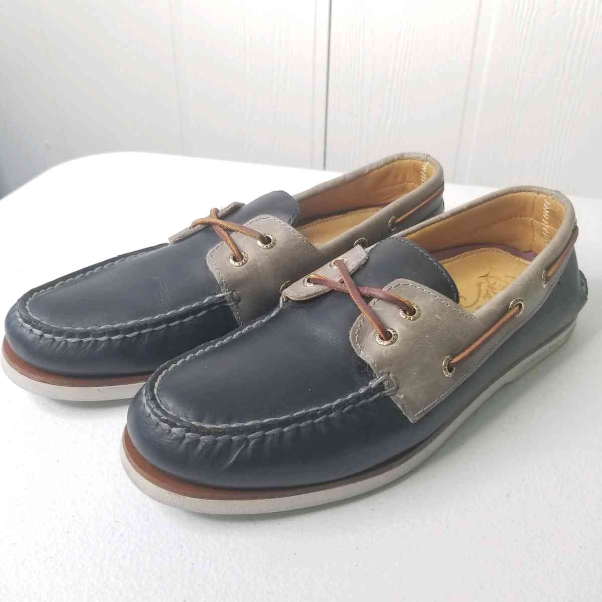 Mens Sperry Topsiders Gold Cup Sz 9