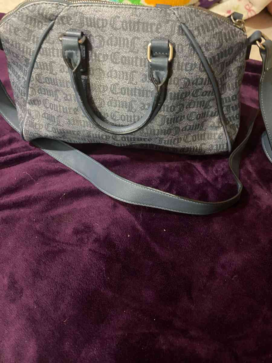 juicy couture denim eastside westside satchel bag