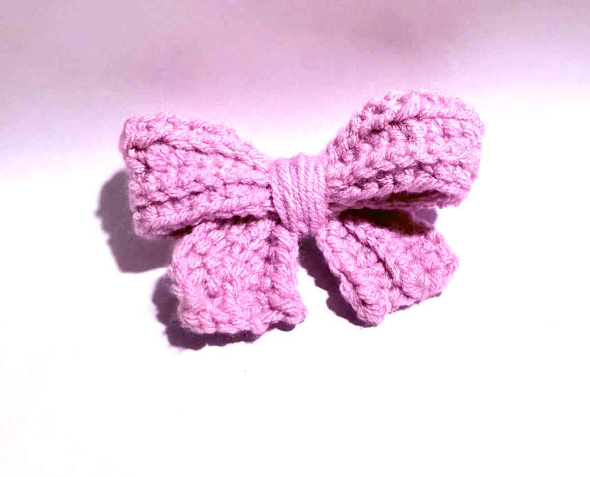 Handmade Crochet Hairbow