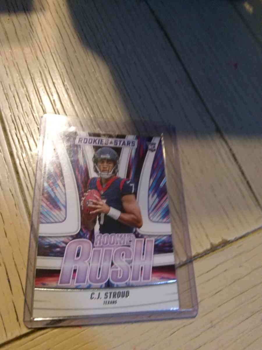 4 card CJ Stroud rookie lot