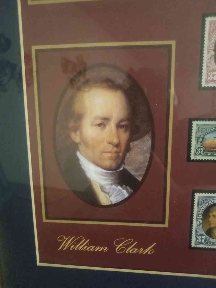 Louis and Clark Bicentennial hanging wall picture