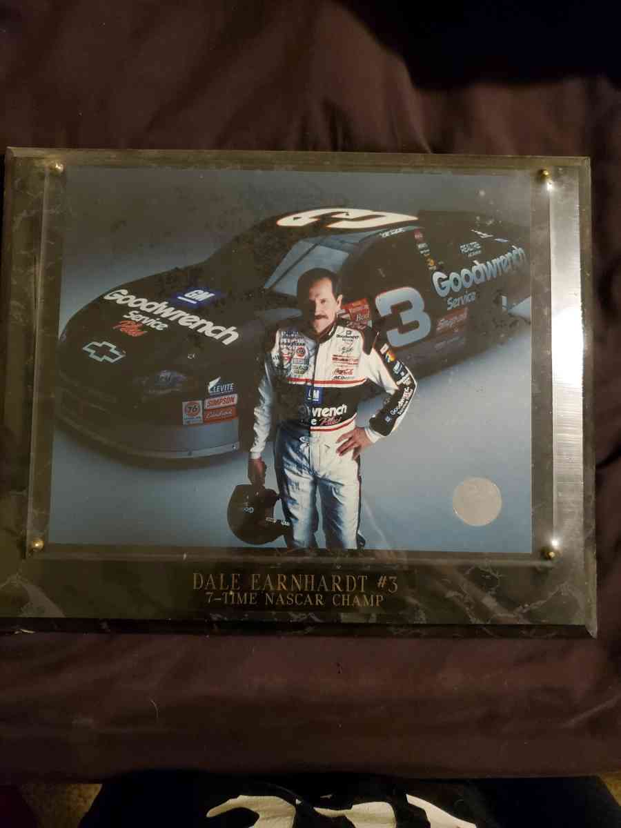 Dale Earnhardt Sr plack
