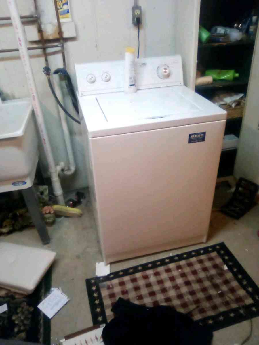 washer and dryer