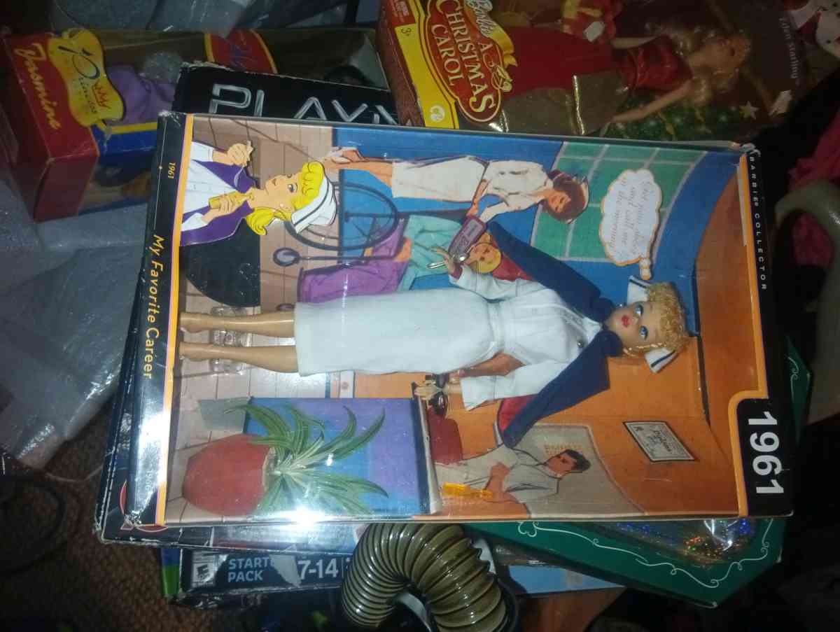 1961 my favorite career nurse Barbie