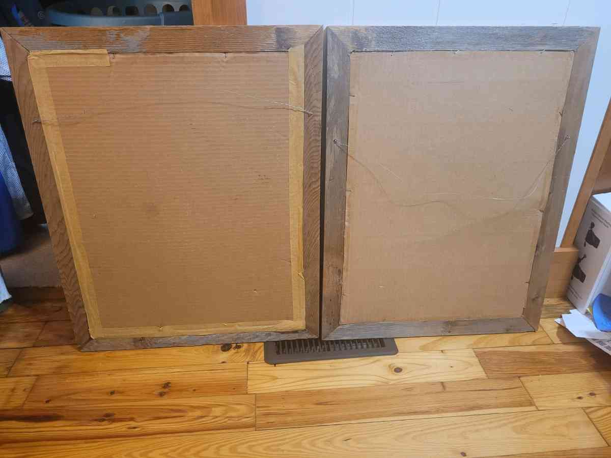 framed prints of Robert E Lee and Stonewall Jackson