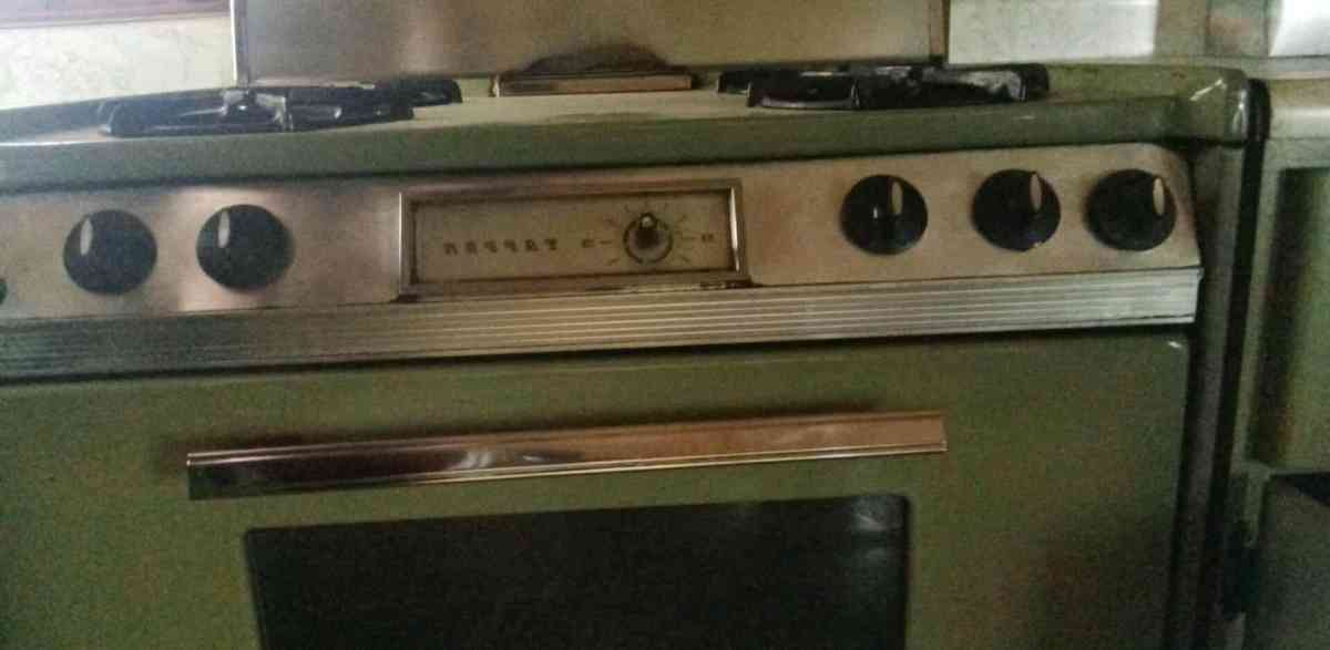 old gas stove