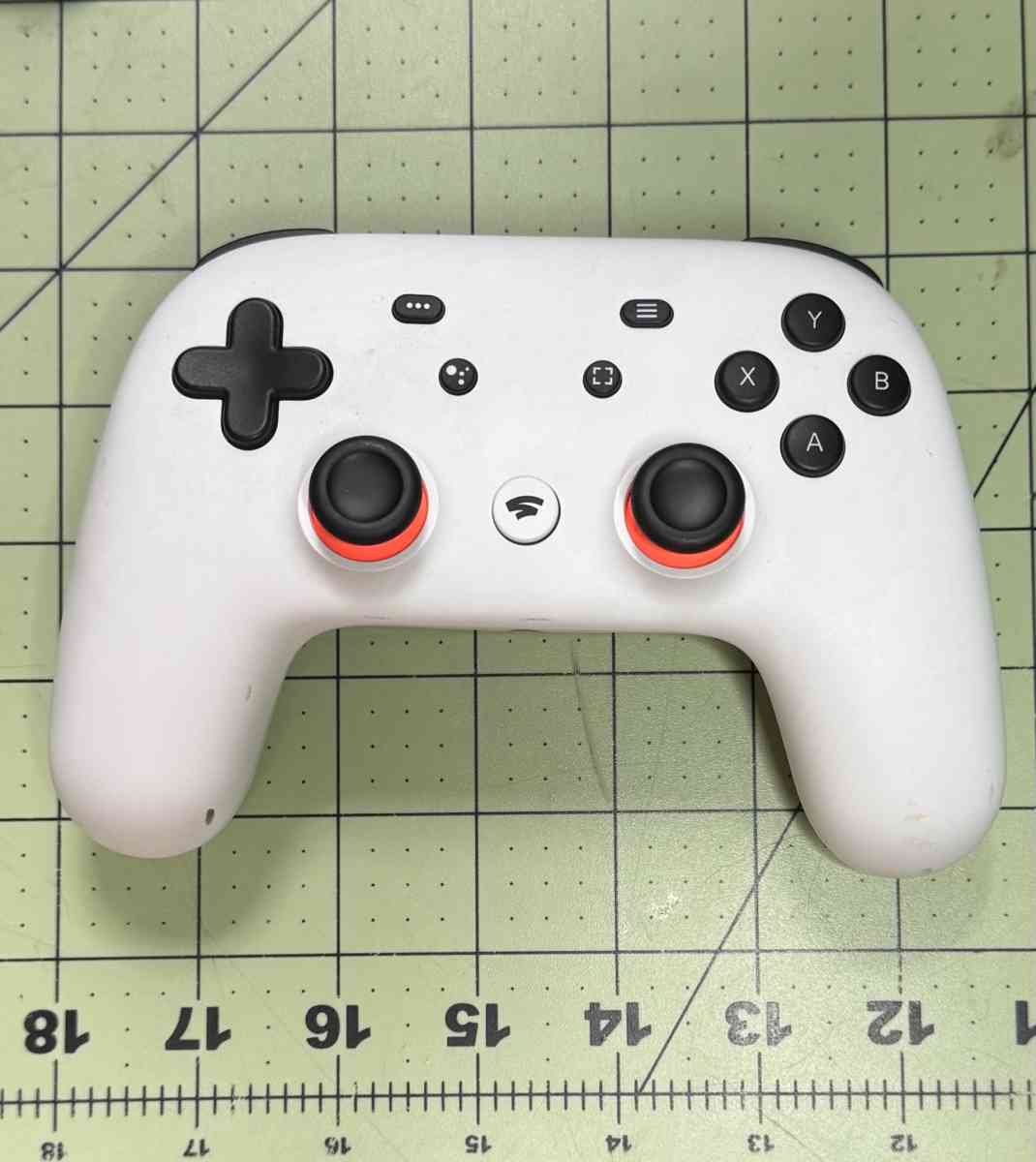 Google Stadia H2B Premiere Edition Controller White Used Tes