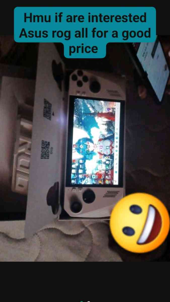 Asus Rog Ally gaming consoles