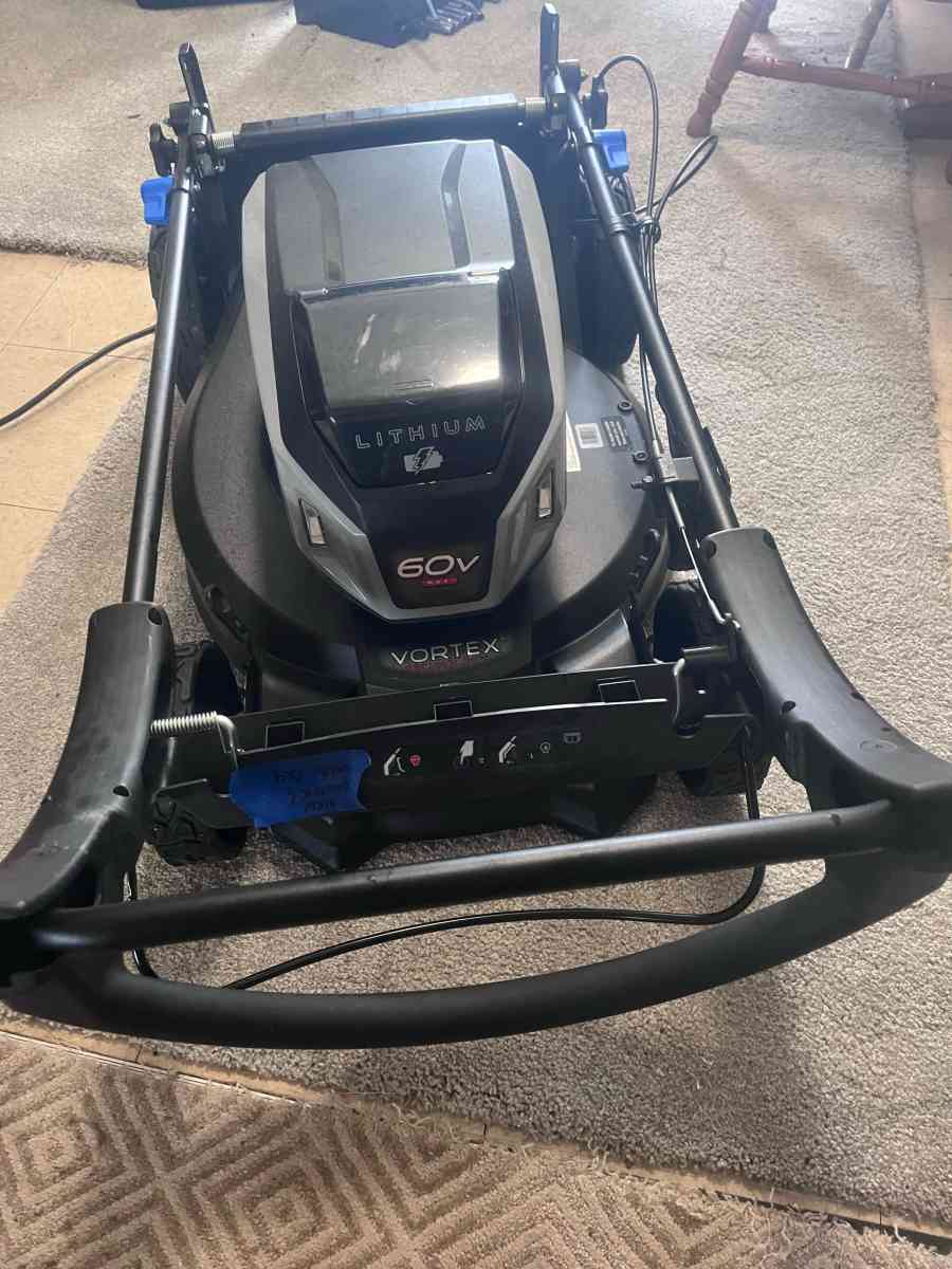 mower new no battery
