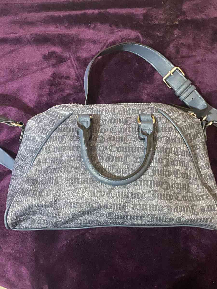 juicy couture denim eastside westside satchel bag