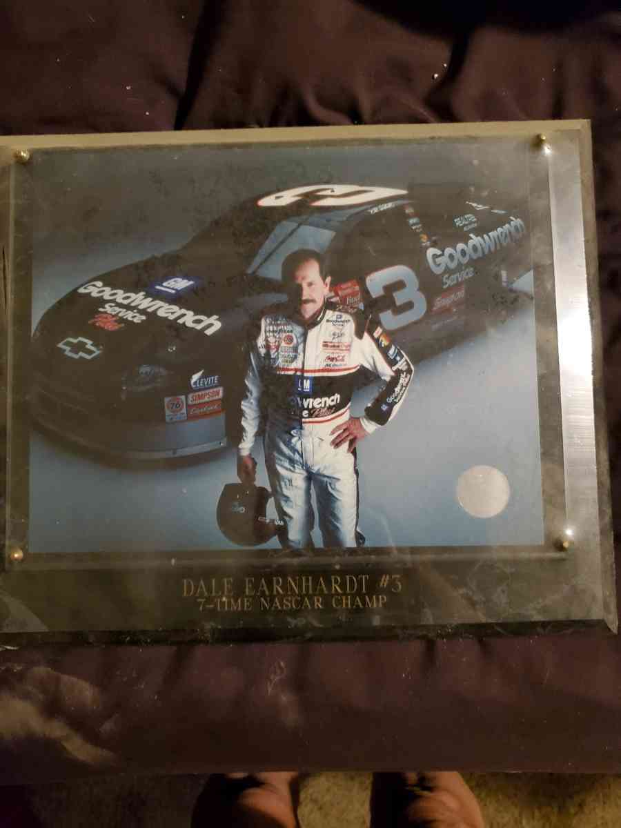 Dale Earnhardt Sr plack