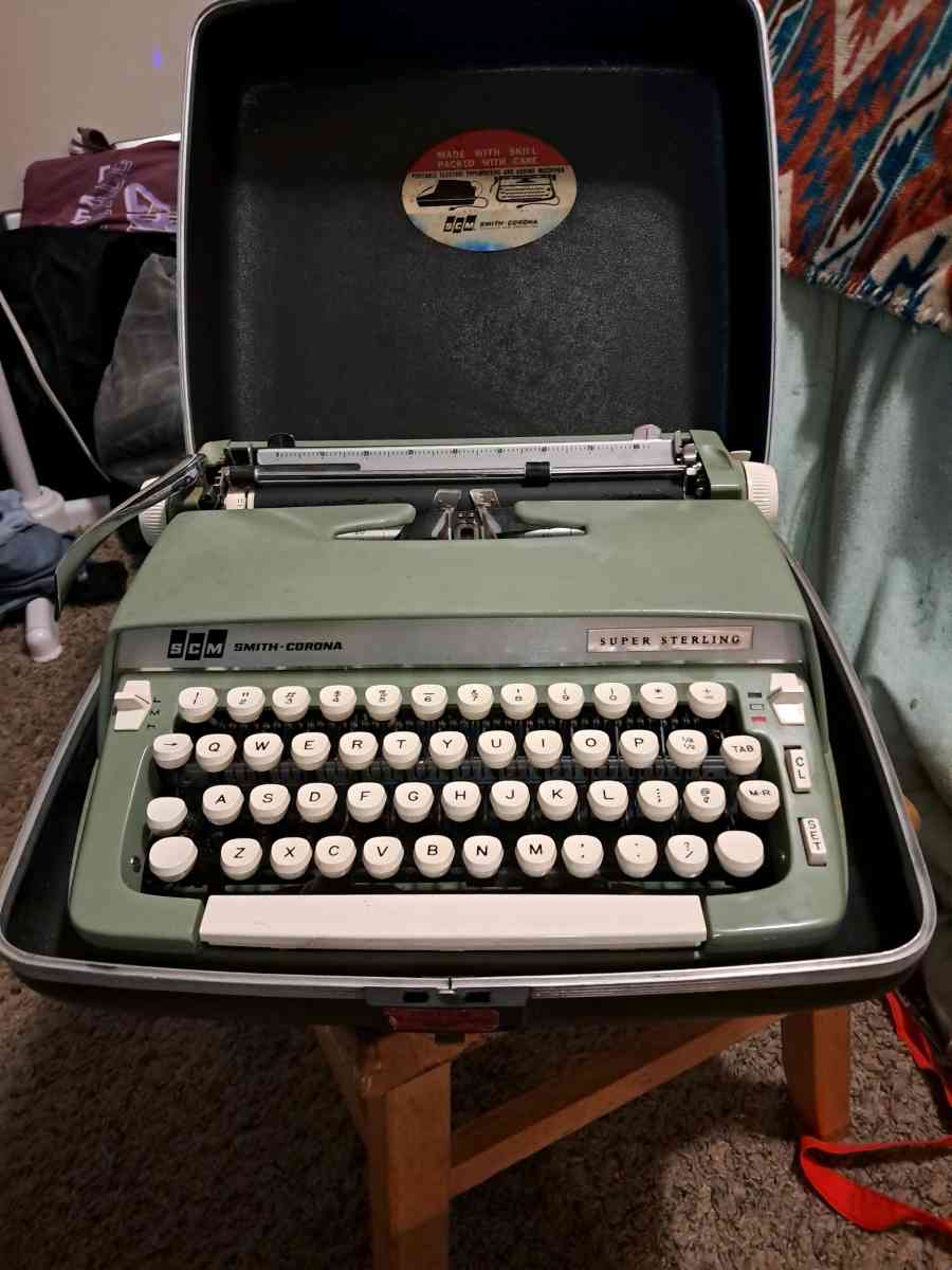 vintage typewriter