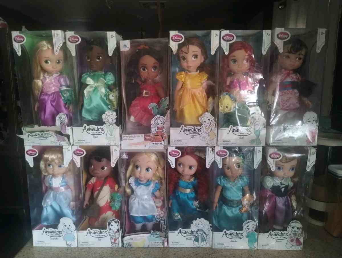 Disney collection dolls