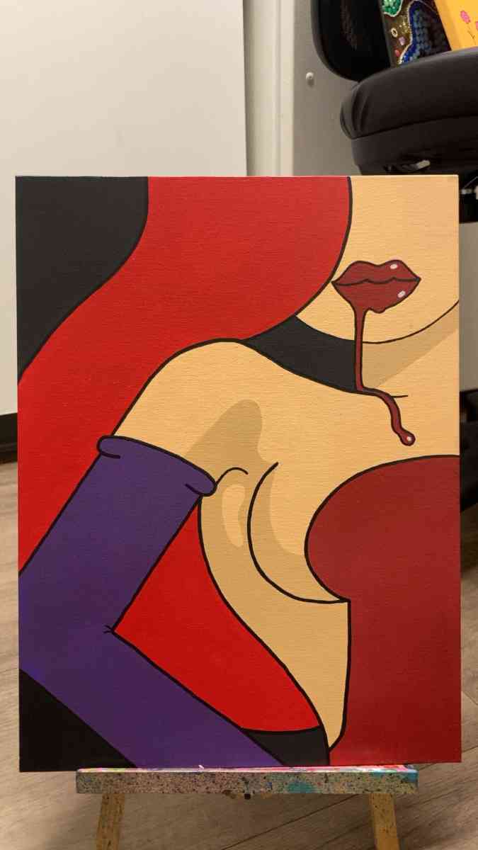 Jessica Rabbit canvas