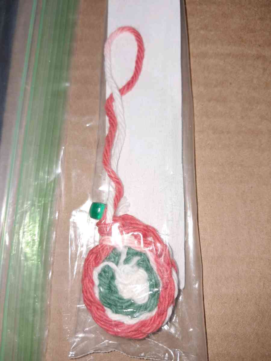 A Handmade Crocheted Ornament