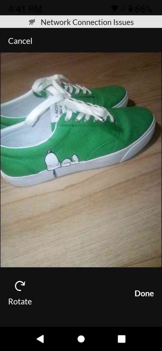 LACOSTE SNOOPY SHOES