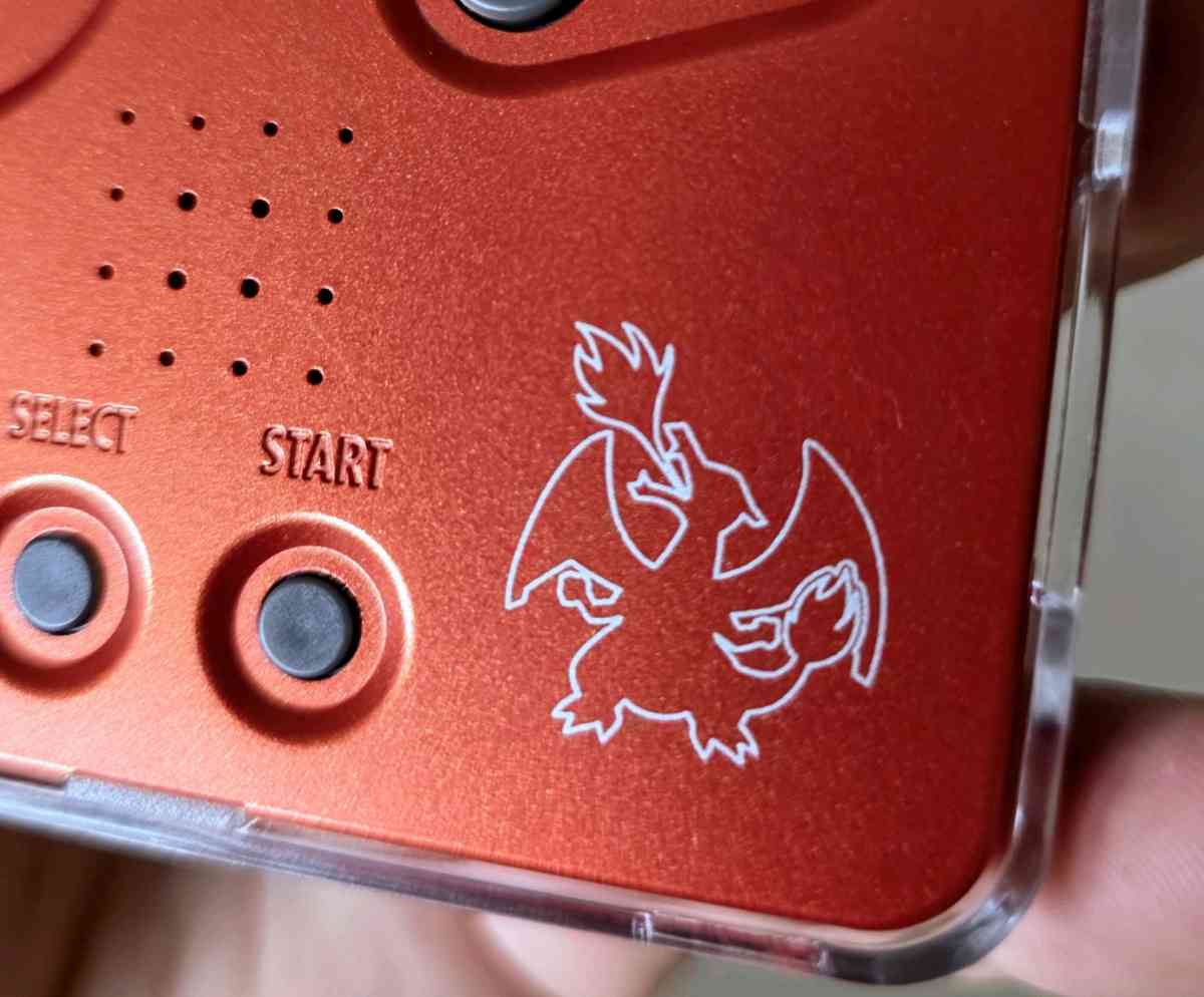 Gameboy advance sp Ags001 Fire red edition