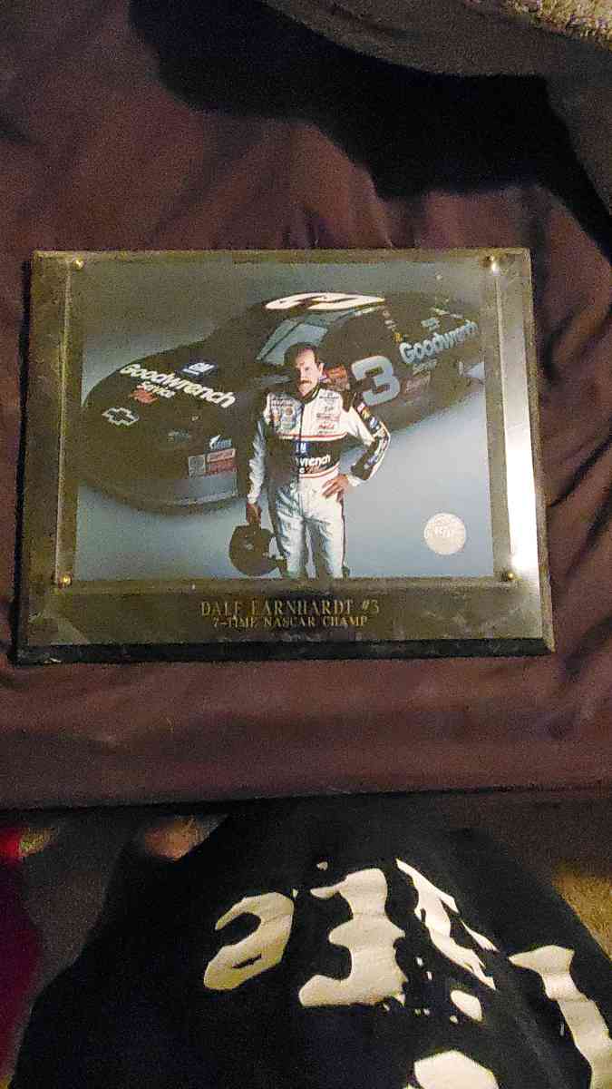 Dale Earnhardt Sr plack