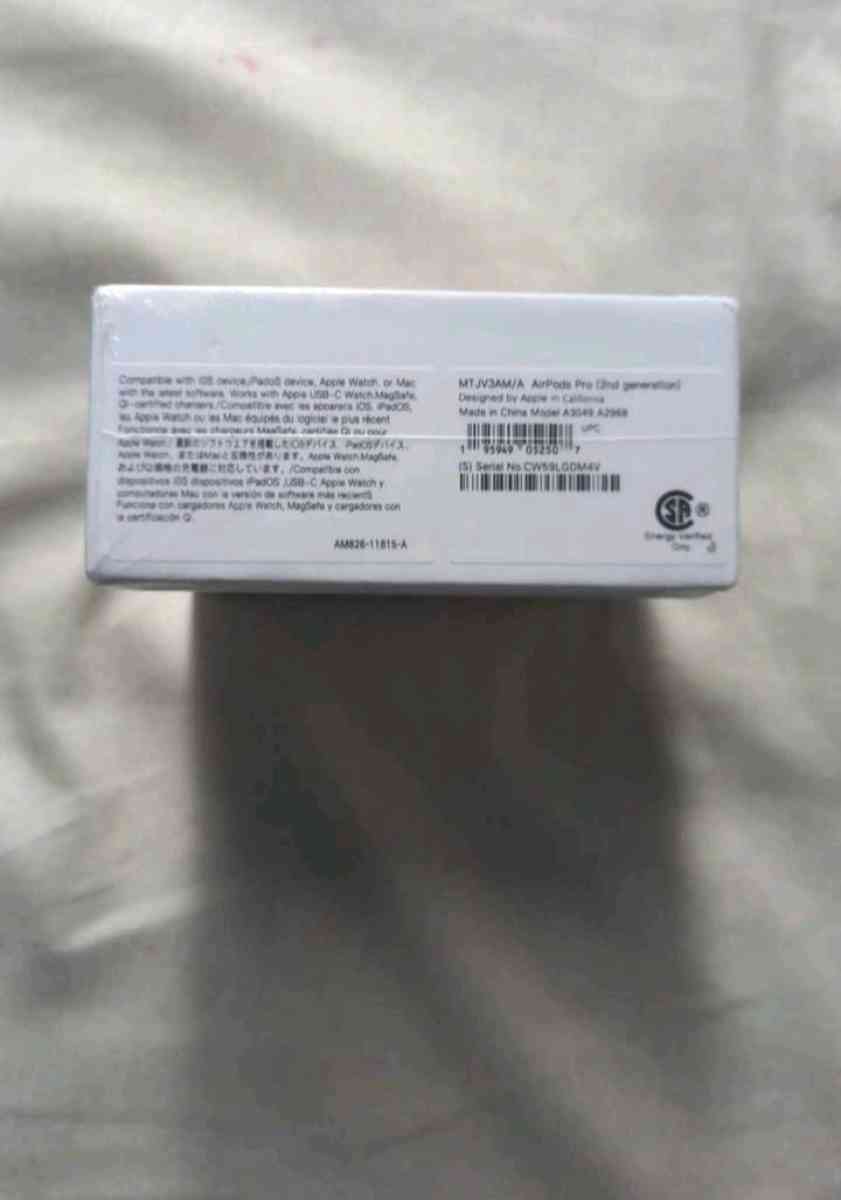 Air pod pros 2nd gen