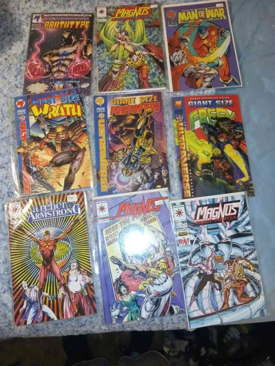 mint condition comic books early 80s on up