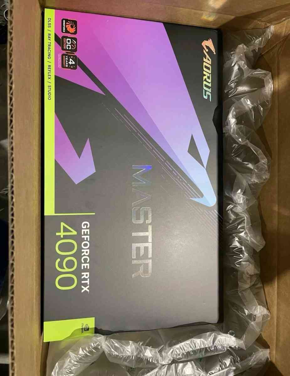 Gigabyte AORUS NVIDIA GeForce RTX 4090 Master 24GB GDDR6X