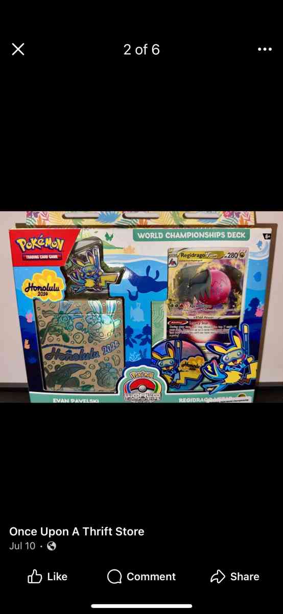 Pokmon TCG World Championship Deck 2024 Honolulu Roaring Moo