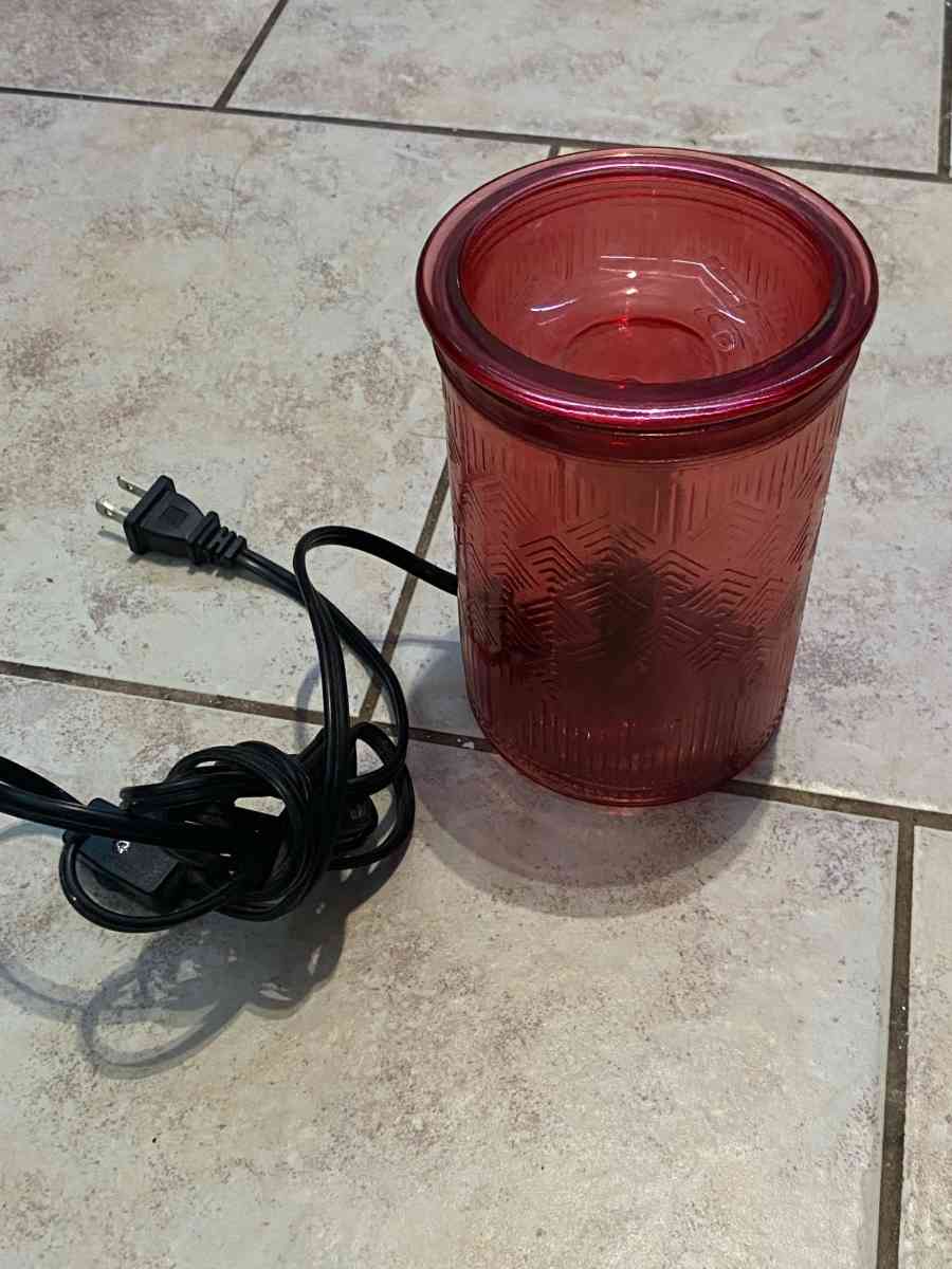 Red Electric Candle Warmer