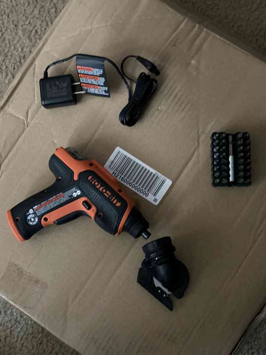 black and Decker home cordless set