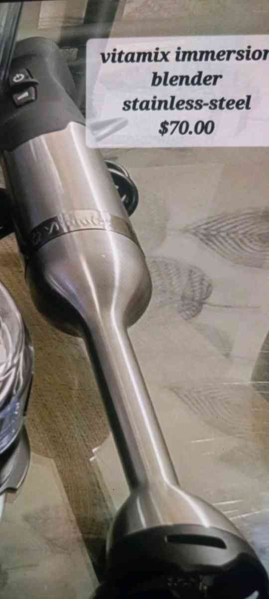 vitamix immersion blender stainless steel