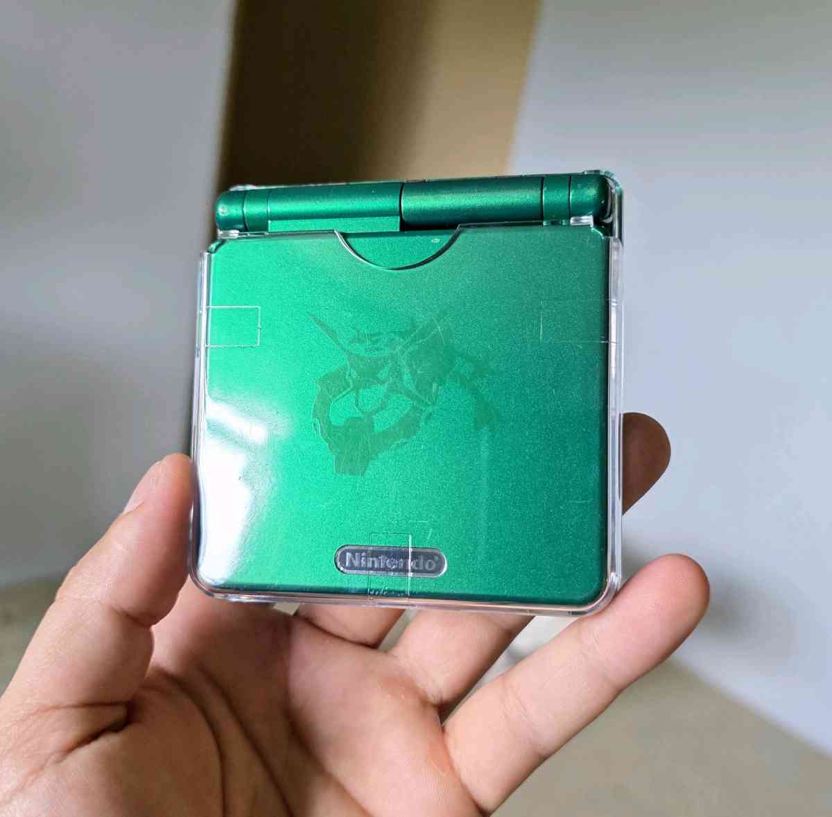 Gameboy advance sp Ags001 Emerald edition