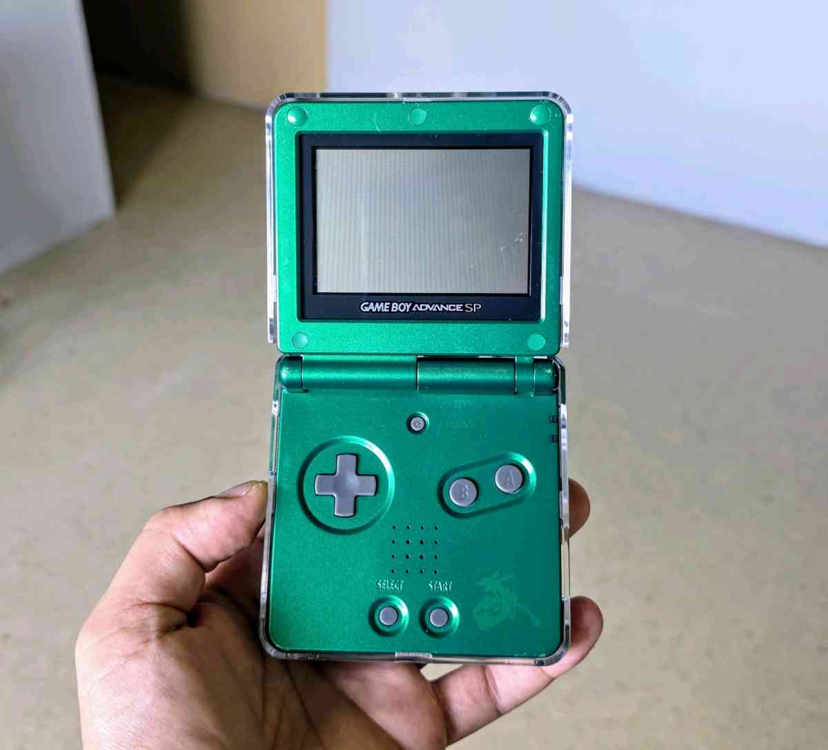 Gameboy advance sp Ags001 Emerald edition