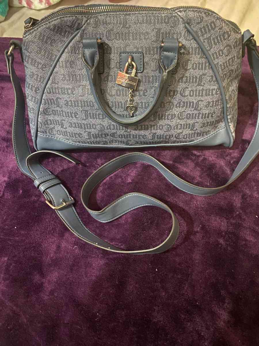juicy couture denim eastside westside satchel bag
