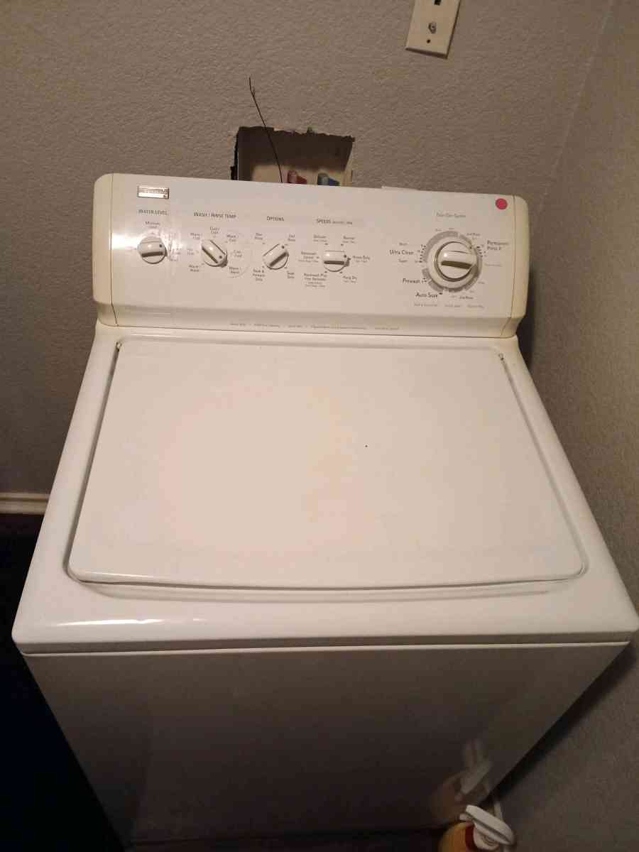 KENMORE ELITE SET WASHER AND DRYER