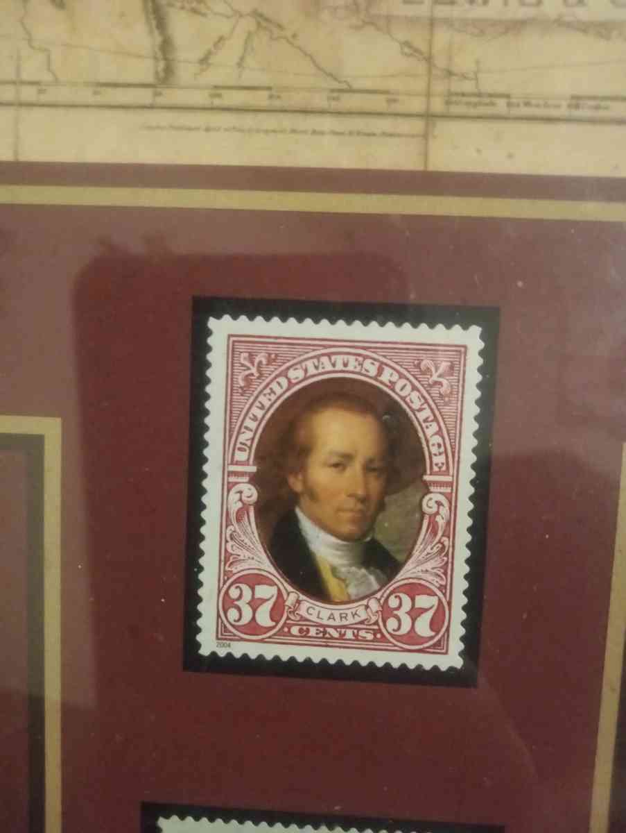 Louis and Clark Bicentennial hanging wall picture