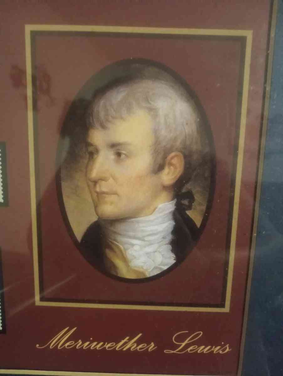 Louis and Clark Bicentennial hanging wall picture